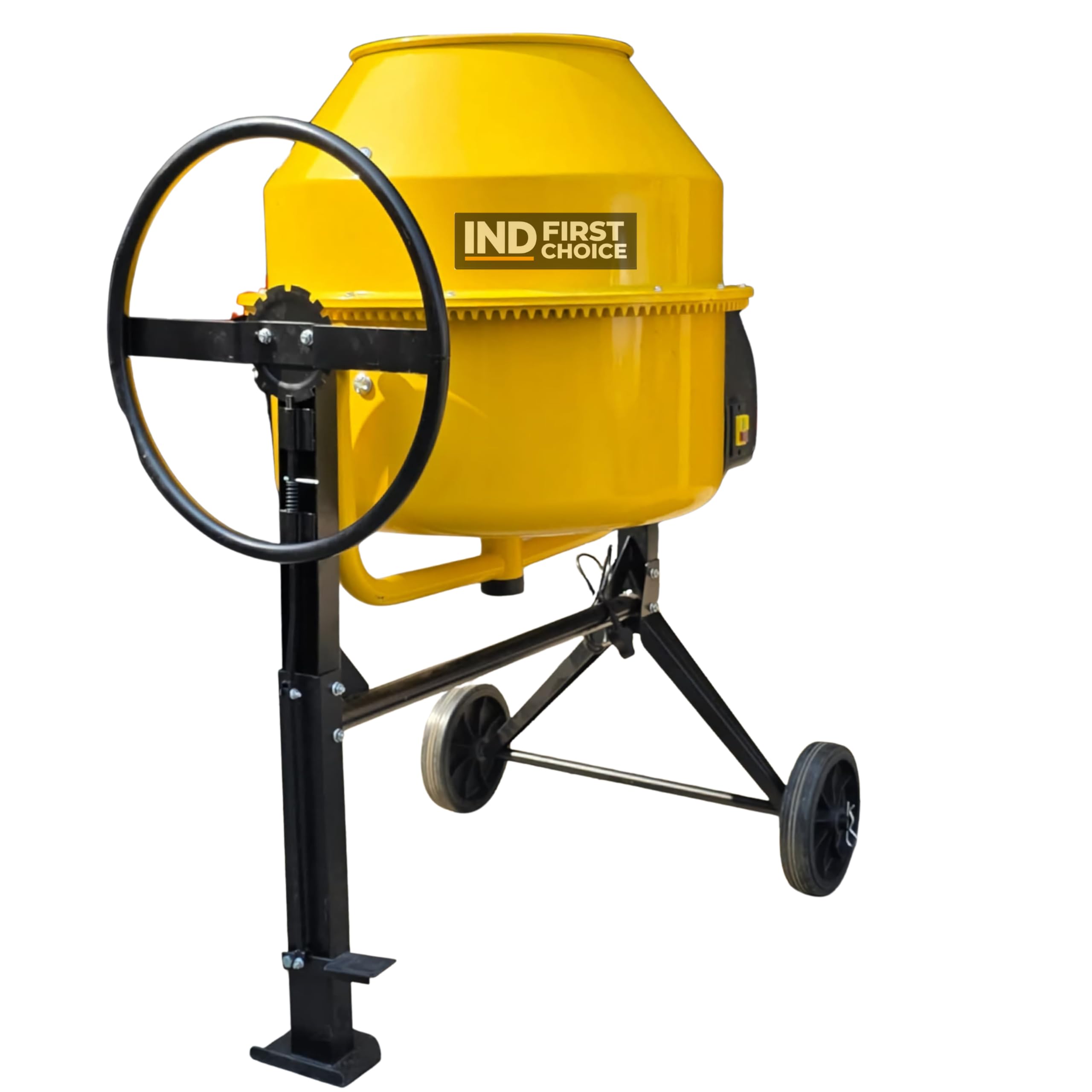 IND FIRST CHOICE Concrete Mixer Machine Cement mixer | Electric Concrete Mixture Machine 200 liters A1-image-24