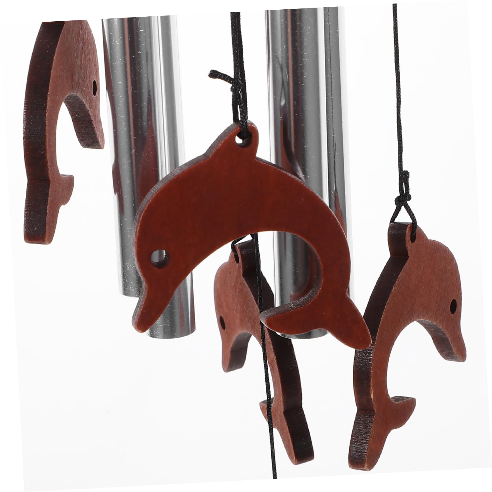 Toddmomy 5 Stück Aluminiumwindspiel Outdoor-Windspiel Dekoration Windspiele Hängenden Windspiel Windgitter Für Garten Windglocke Ornament Outdoor-glockenanhänger Dekorative Windspiele Holz