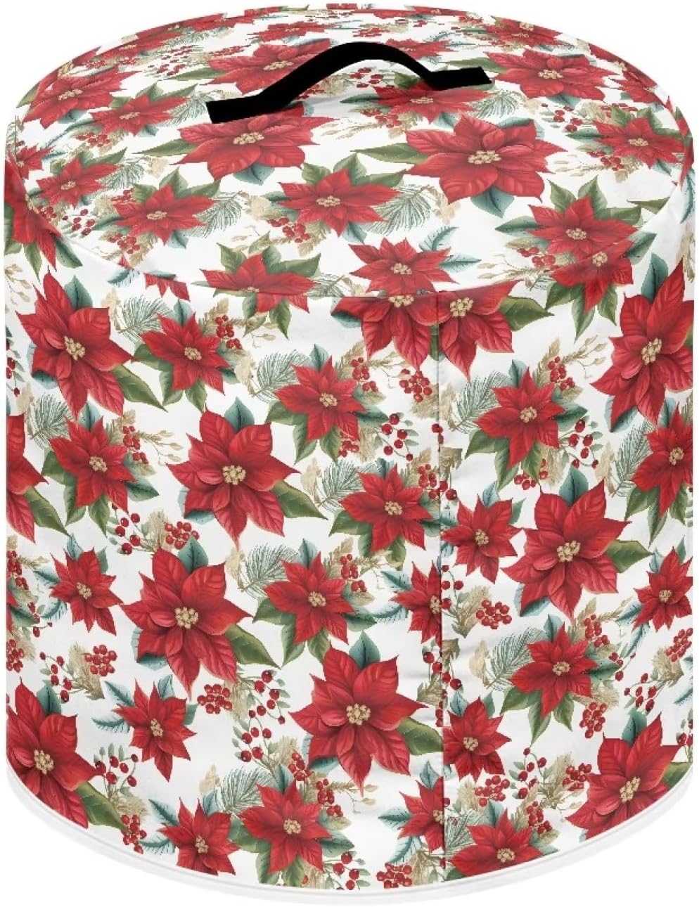 Protect Your Instant Pot in Style: Review of the Festive Dust Cover with Poinsettia Design