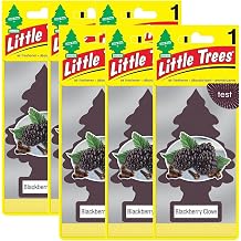 Little Trees Hanging Type Fragrance air fresheners BlackBerry Clove 6 Pieces U6P-67343