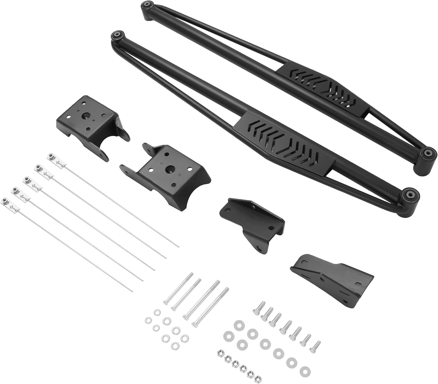 Traction Tie Bar Compatible with 2004-2020 Nissan Titan 2WD 4WD Steel & Plastic Powder Coated Black