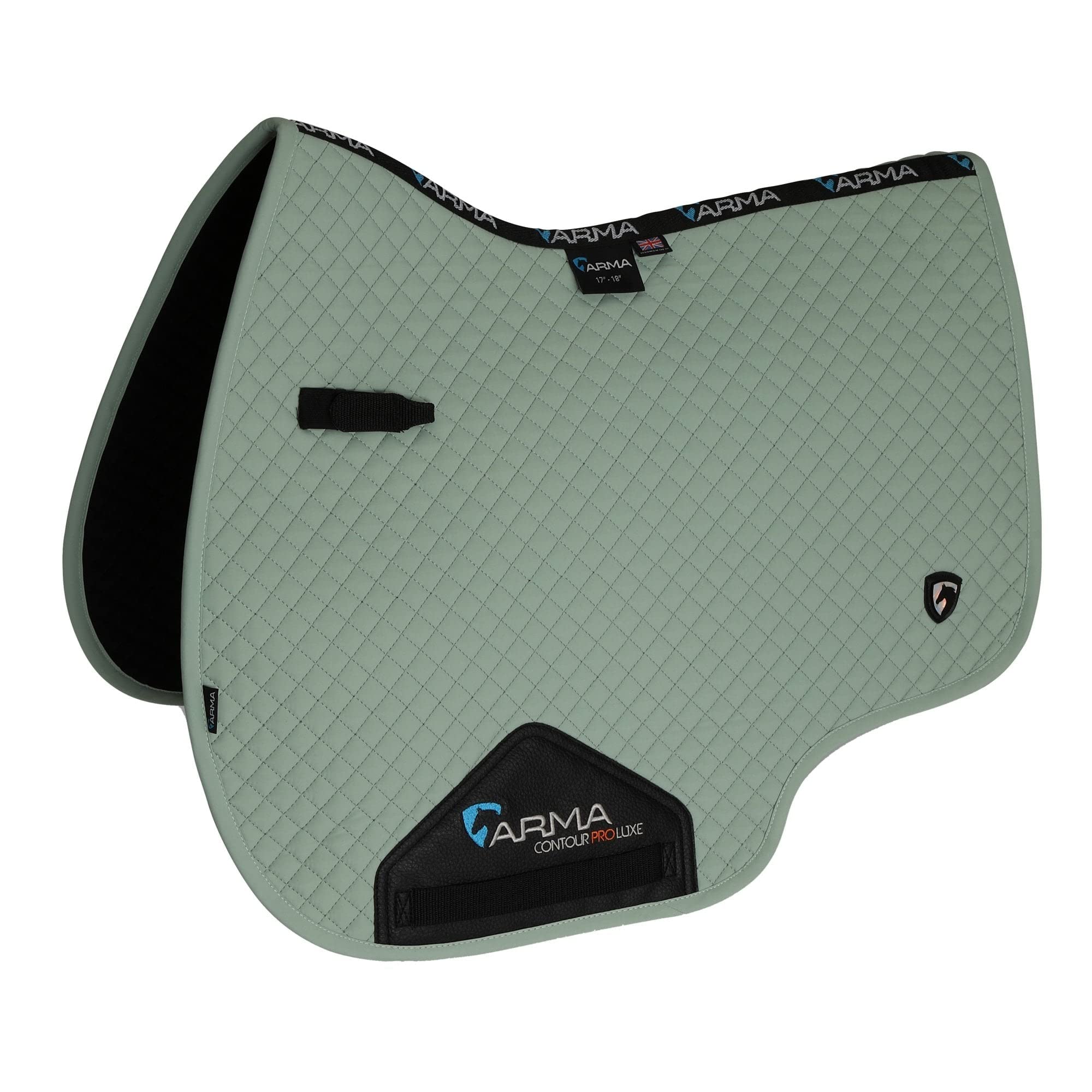 Shires ARMA Luxe Saddlecloth - Sage 17-18"
