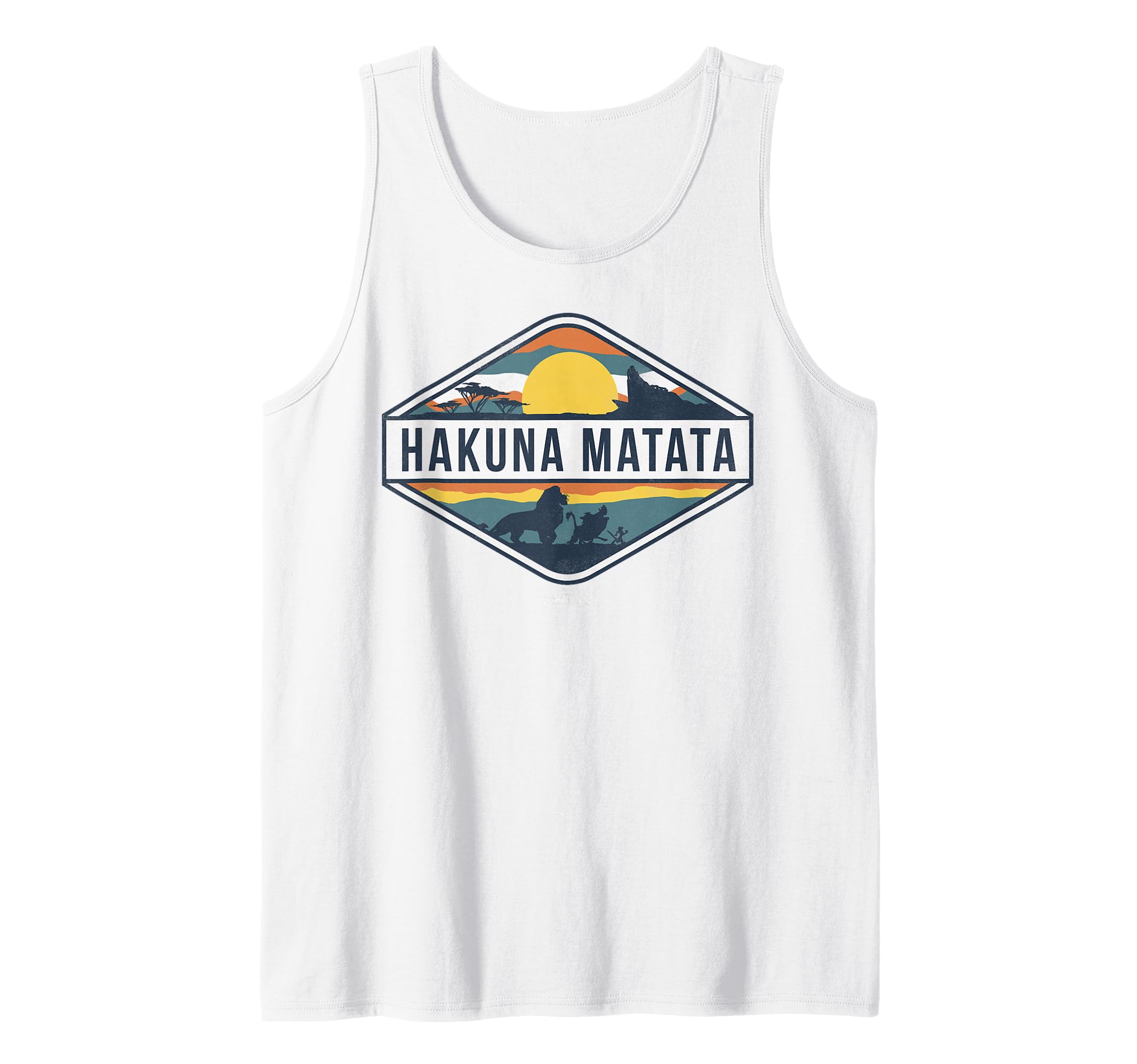 The Lion King Hakuna Matata Diamond Logo Tank Top