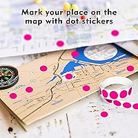 Vista 40 de PARLAIM 6 Rolls 6000PCS 3/4" Round Circle Color-Code Dot Stickers, 6 Color Style Colorful Coding Label Sticker for Home Office Classroom