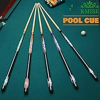 Vista 8 de Kmise Pool Stick Set of - 58" Pool Cue Stick, Canadian Maple Professional Billiards Pool Cue, Pool Sticks for Adults, 18~21oz Multiple