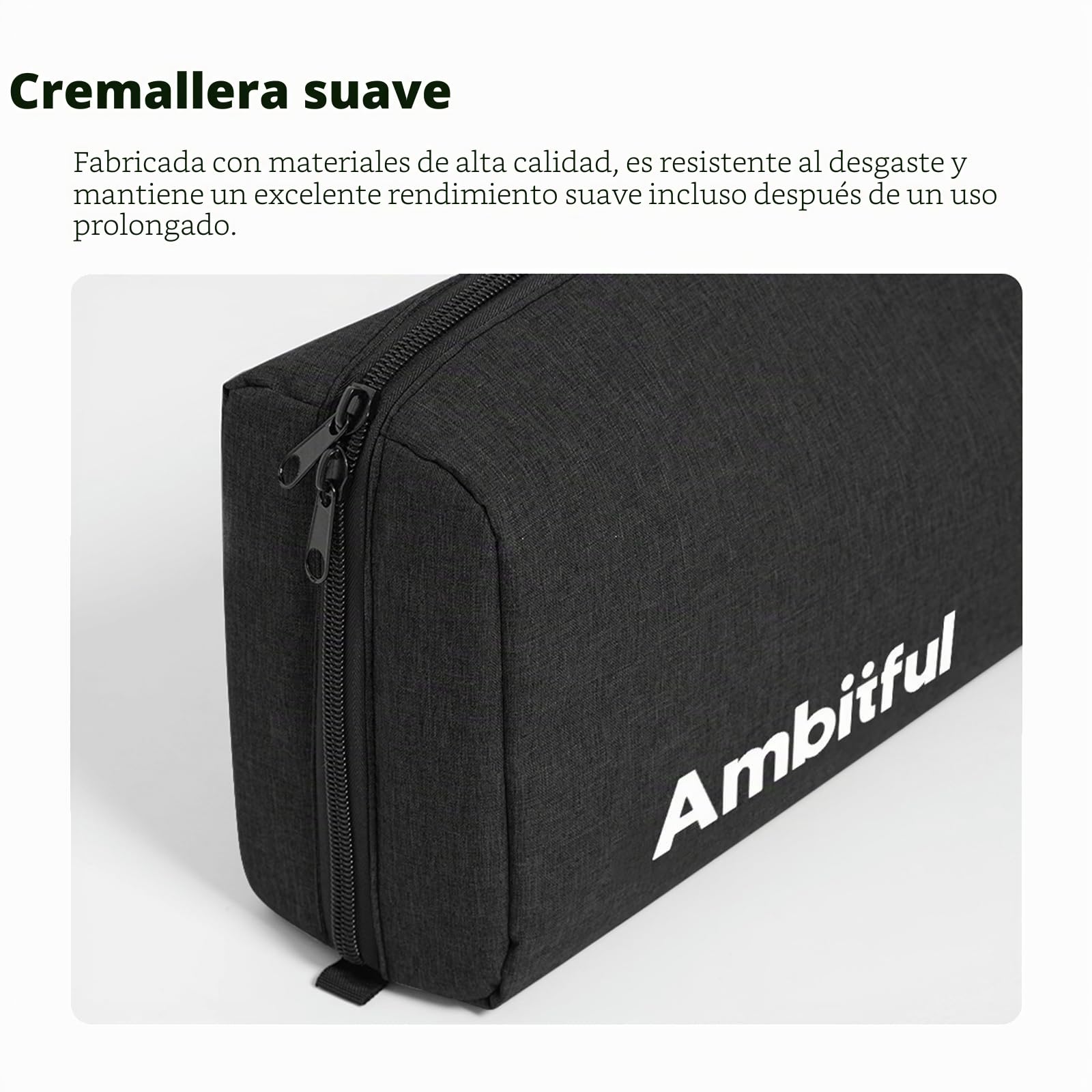 AMBITFUL PB20 C-Stand - Bolsa de transporte con soporte para fotografía (132 x 19 x 13 cm), gris, Bolsa de transporte