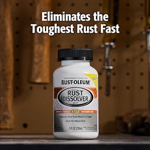 Vista 31 de Rust-Oleum Eliminador de óxido para remojar y bañar; removedor de corrosión resistente para herramientas metálicas, automóviles, bicicletas