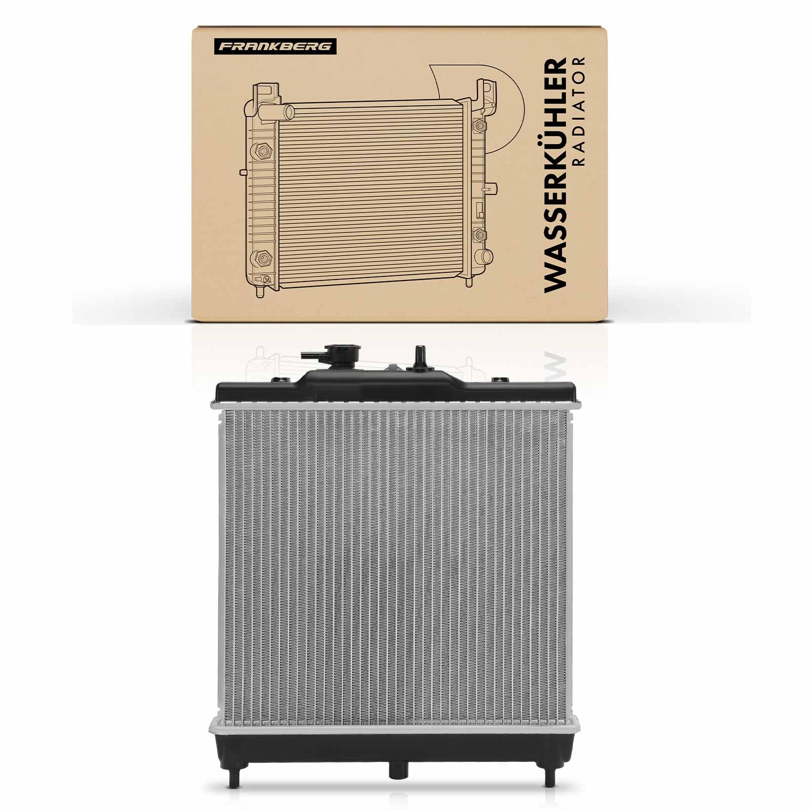 Frankberg Radiatore di Raffreddamento ad Acqua Cambio manuale | Compatibile con Picanto SA 1.0L 1.1L Benzina 2004-2011 Replace# 2531007000