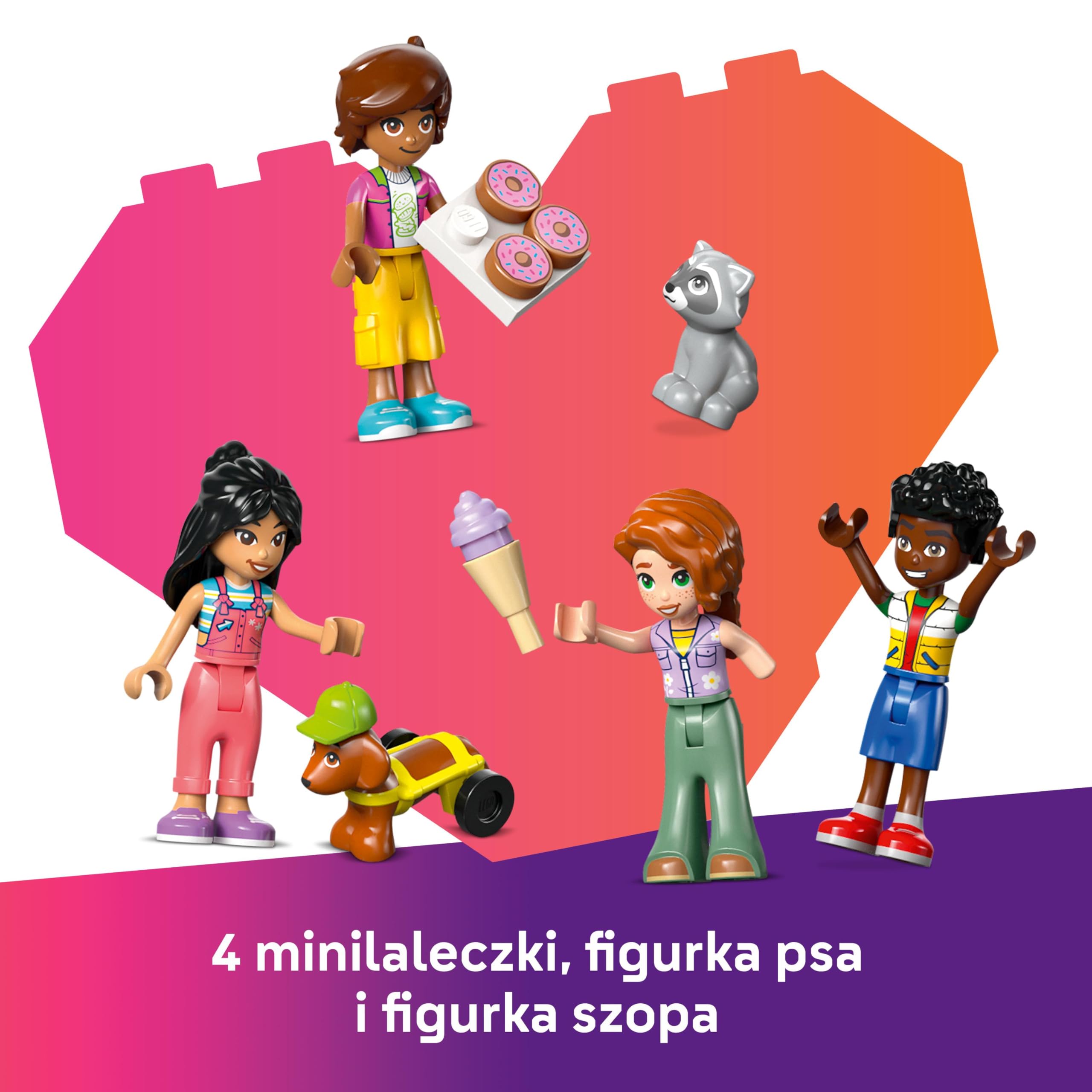 LEGO Friends Spotkanie w domku na Drzewie Przyjaźni 42652 | Zabawa w przyjaźń, zestaw ze zwierzątkami, prezent dla dziewczynki i chłopca 8+, 701 elementów