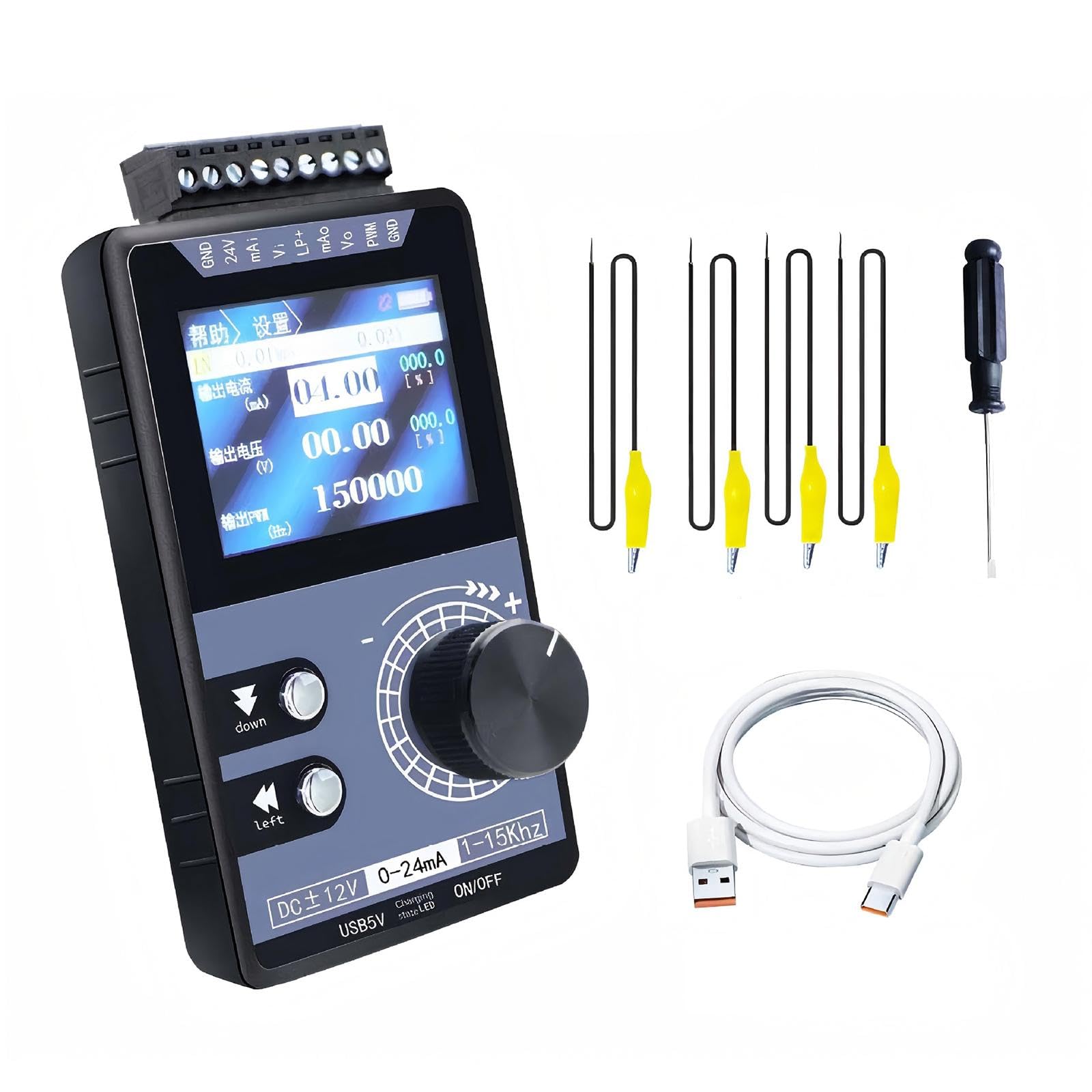 Generatore Portatile Regolabile per Test di Dispositivi di Debug Del Pannello