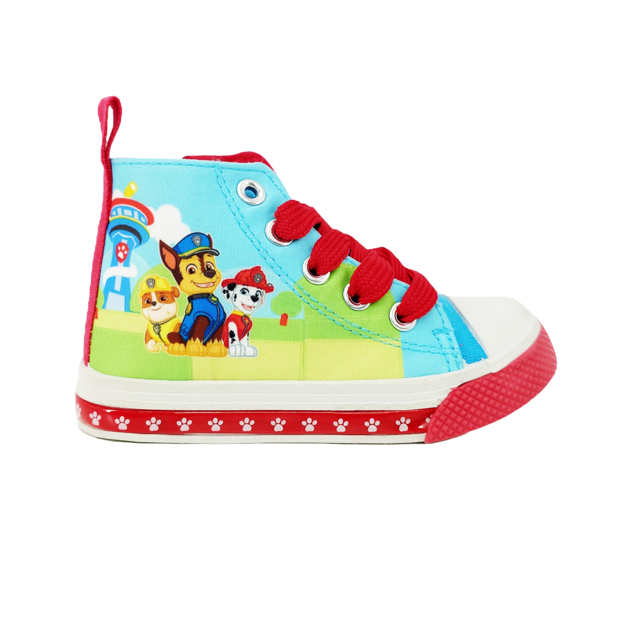 Paw Patrol Scarpe da scuola per ragazzi Chase Marshall nere