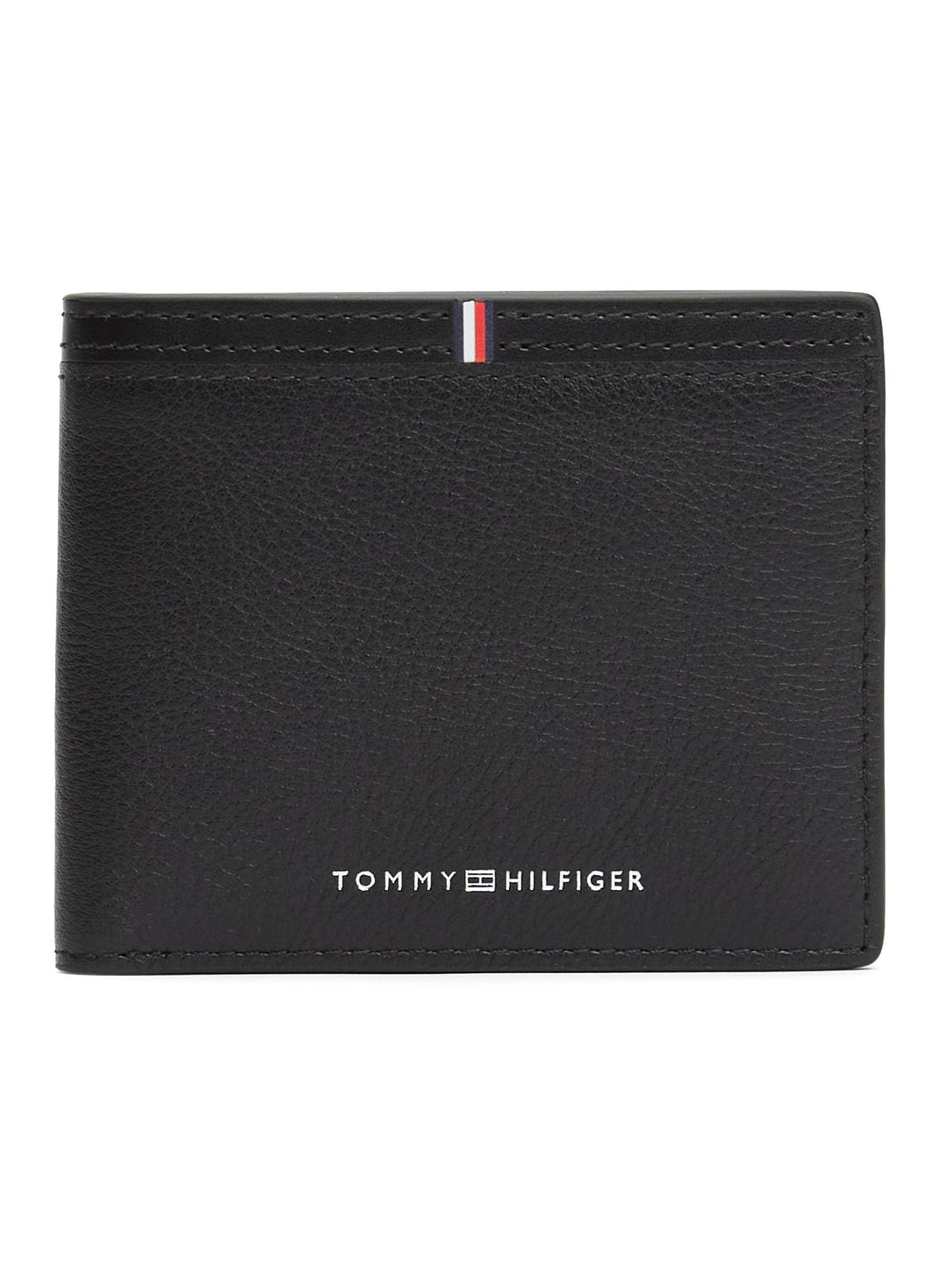Tommy Hilfiger Th Corp Mini Cc Wallet BDS - Black One Size, Bds - Black, taille unique pour tous, Streetwear