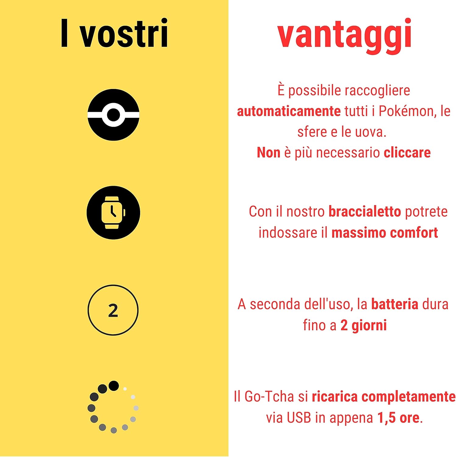 Datel | Go-Tcha Evolve 2022 per Pokémon Go | cattura automatica dei Pokémon con braccialetto LED in nero | compatibile con iOS e Android | braccialetto personalizzabile | accessori per Pokémon Go Datel | Go-Tcha Evolve 2022 per Pokémon Go | cattura automatica dei Pokémon con braccialetto LED in nero | compatibile con iOS e Android | braccialetto personalizzabile | accessori per Pokémon Go