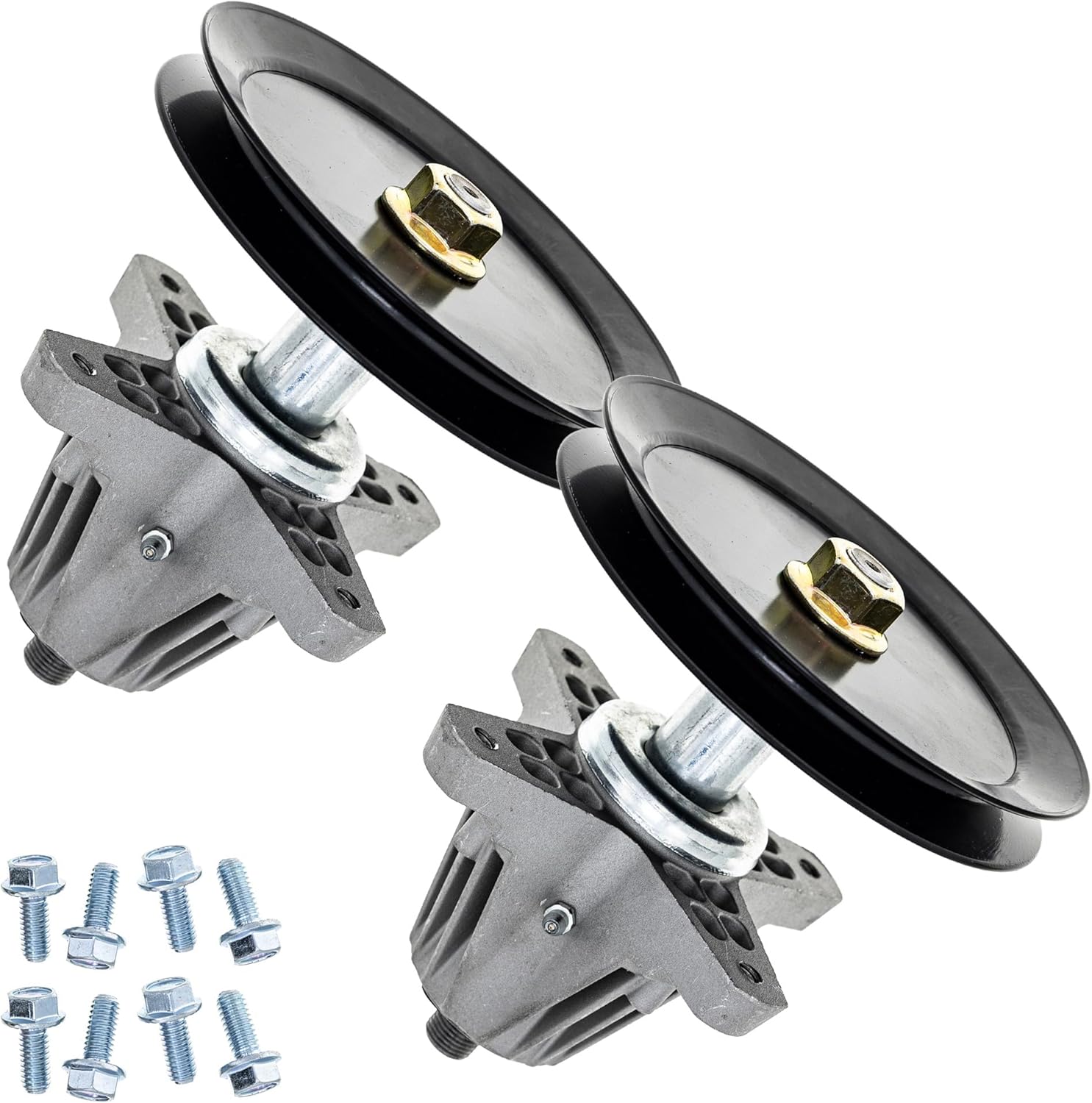 8TEN Spindle for Cub Cadet MTD Craftsman Troy Bilt ZT1 ZTS1 46 Z5400 Z5450 46-Inch Deck 618-09395 618P09395 2 Pack