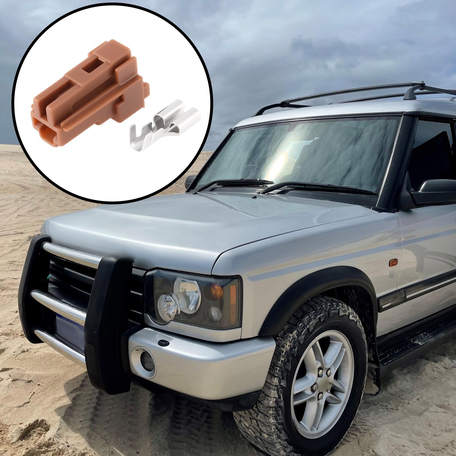 VGOL 2Pcs 1-Way Interior Fuse Box S13 Socket Compatible with Land Rover Discovery 2 TD5 & V8 - Image 4