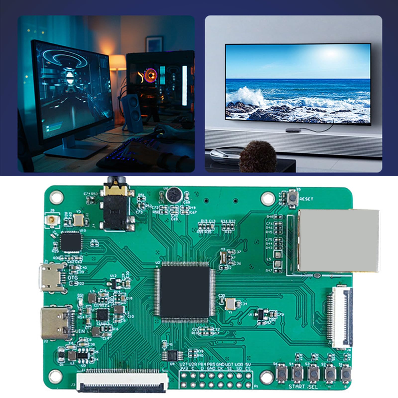 Scheda di sviluppo del braccio di connessione multipla con piattaforma precaricata per applicazioni integrate e prototipazione della scheda di sviluppo ARM