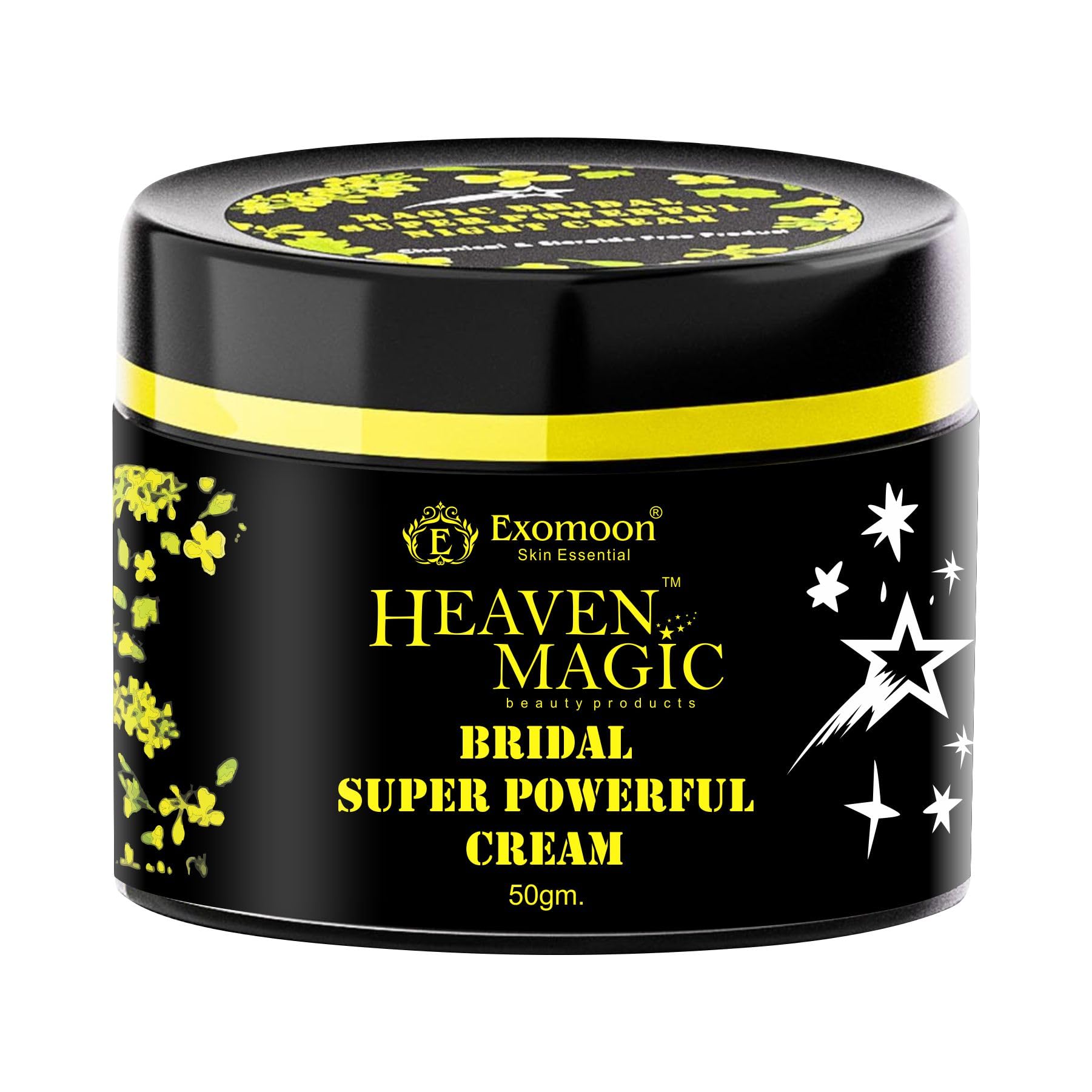 Exomoon Heaven Magic Bridal Glow Night Cream | Hydrating & Radiance-Boosting Face Cream | Smooth & Even-Looking Skin | Night Skin Care Formula | Suitable for All Skin Types | 50 g-image-15