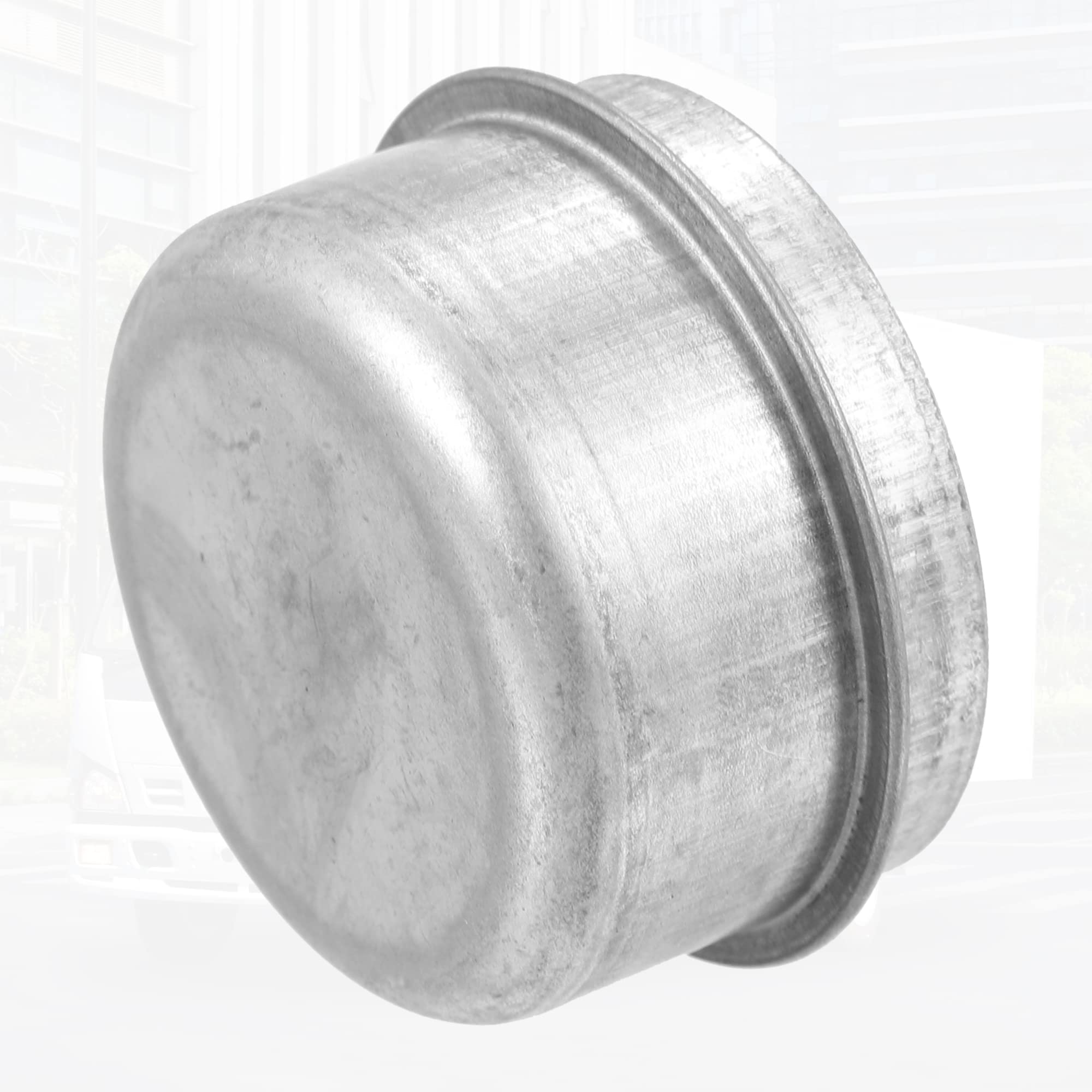 X AUTOHAUX 2uds 1.98" Remolque Eje Anti-Polvo Tapa Copa Grasa Cubierta para Remolque Caravana
