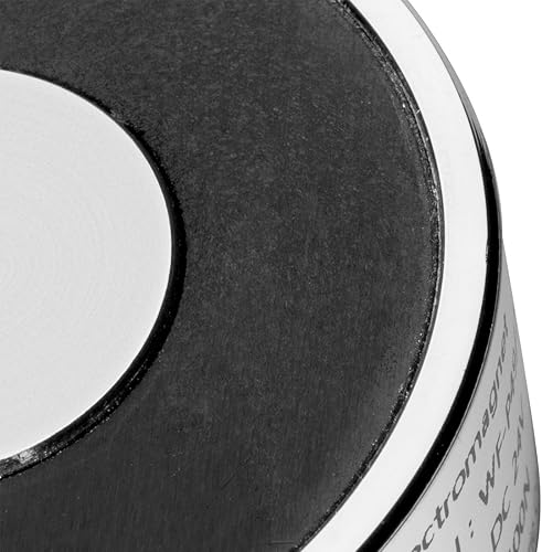 Miniatura 3 de DC imán de levantamiento tipo succión, solenoide electromagnético.