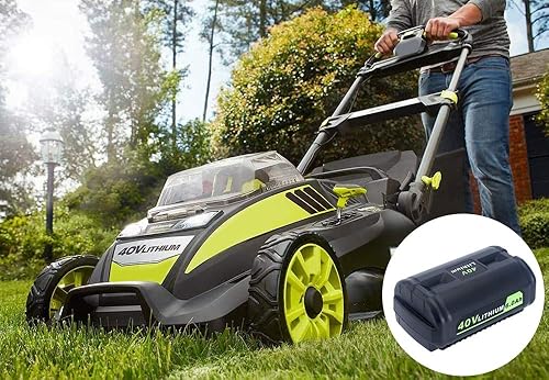 Miniatura 9 de Lasica Batería de litio de repuesto para Ryobi 40V 6.0Ah, compatible con Ryobi 40-Volt Collection Herramientas eléctricas inalámbricas RY405010