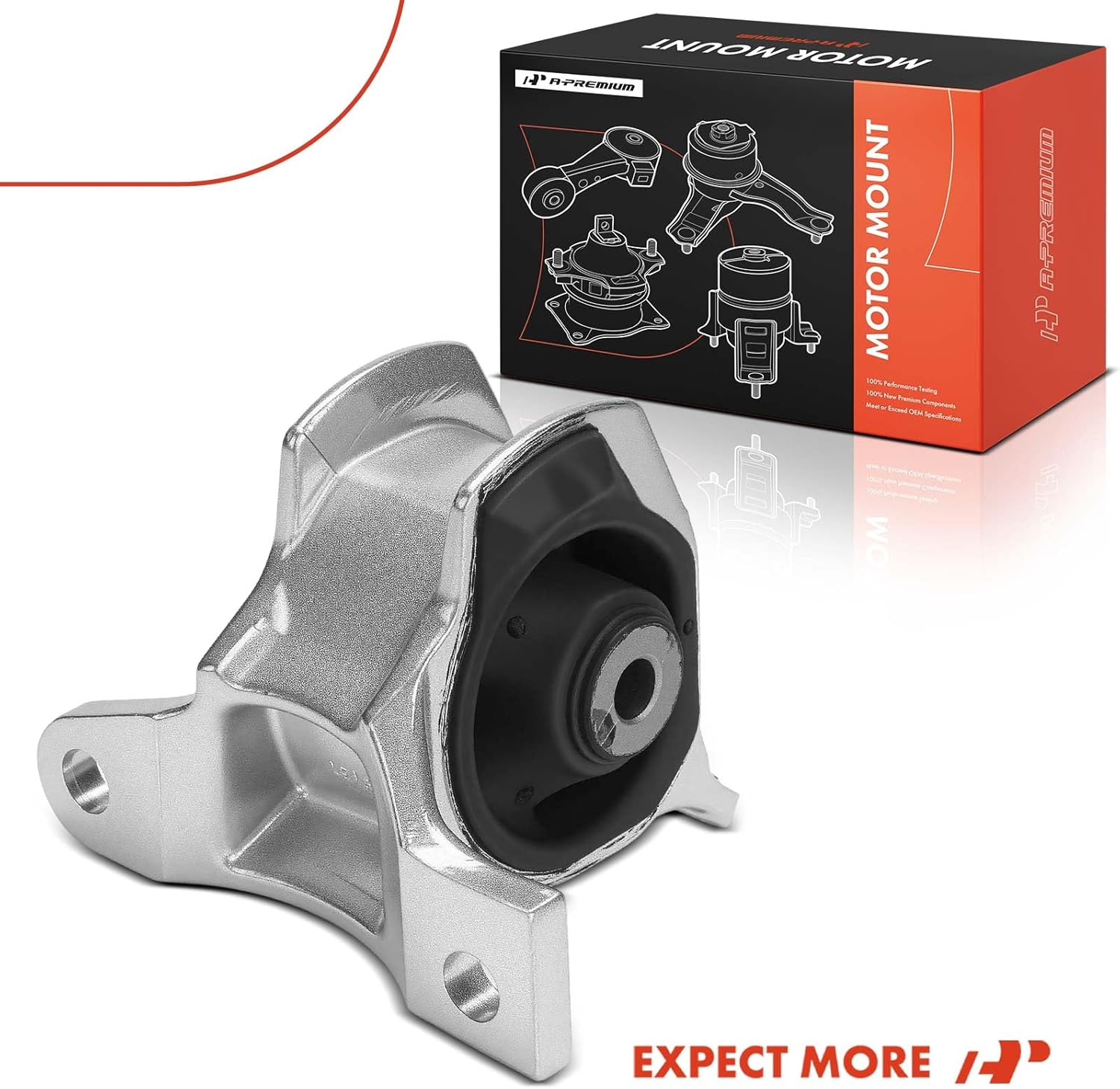 A-Premium Transmission Mount Compatible with Honda Civic 2012 2013 2014 2015, 1.8L, Manual Transmission