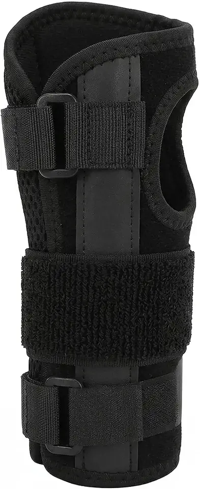 Munhequeira Ortopedica com Tala Removivel para Punho e Pulso Estabilizadora Bilateral Serve para Mao Direita e Esquerda Alivio de Tendinite e Tunel do Carpo Ajustavel