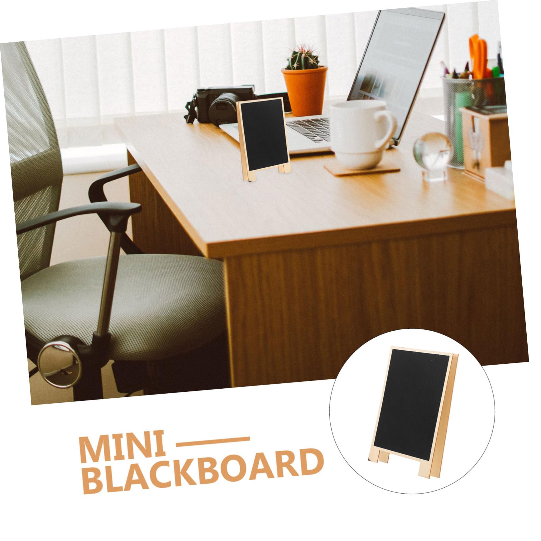 6Pcs Chalkboard Signs Tabletop Decor for Weddings Parties Restaurants Easy to Clean Message Board with Smooth Edges Versatile Display for Events and Buffets