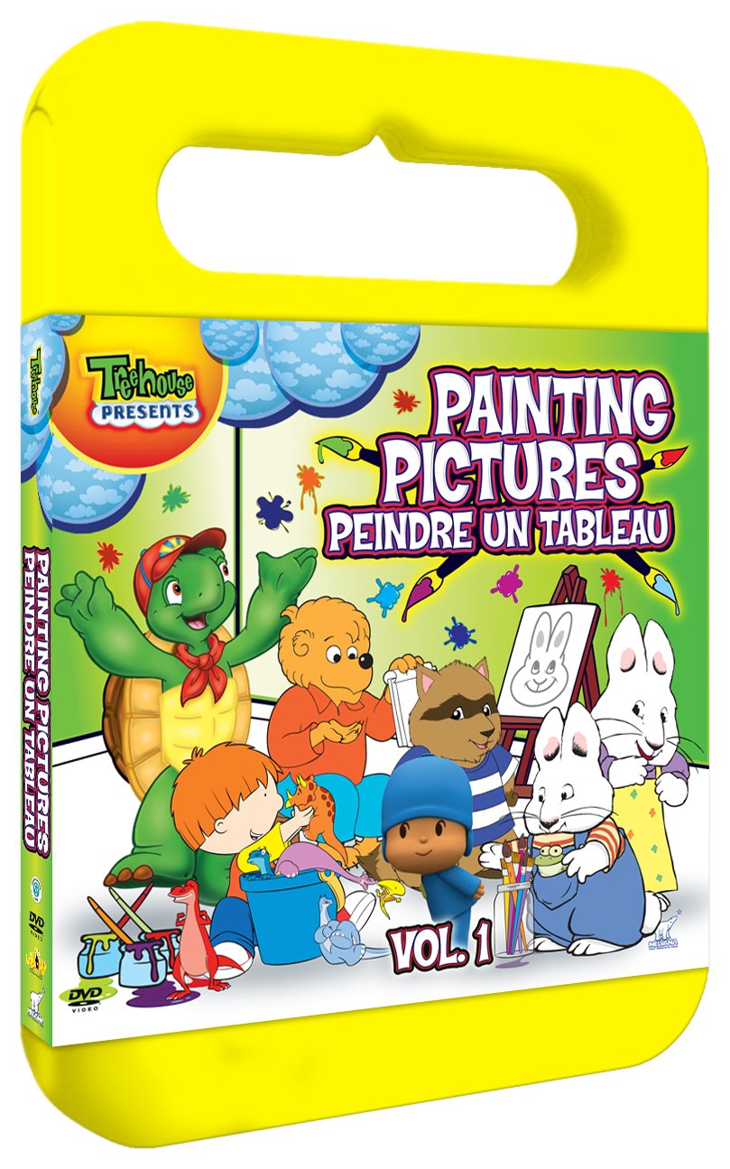 Treehouse Painting Pictures Vol. 1 / Peindre un tableau Vol. 1 Bilingual [DVD]
