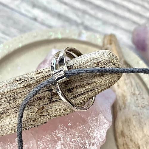 Miniatura 5 de Artisan-Crafted Silver Crochet Ring  Unique Handmade Elegance (sterling-silver)