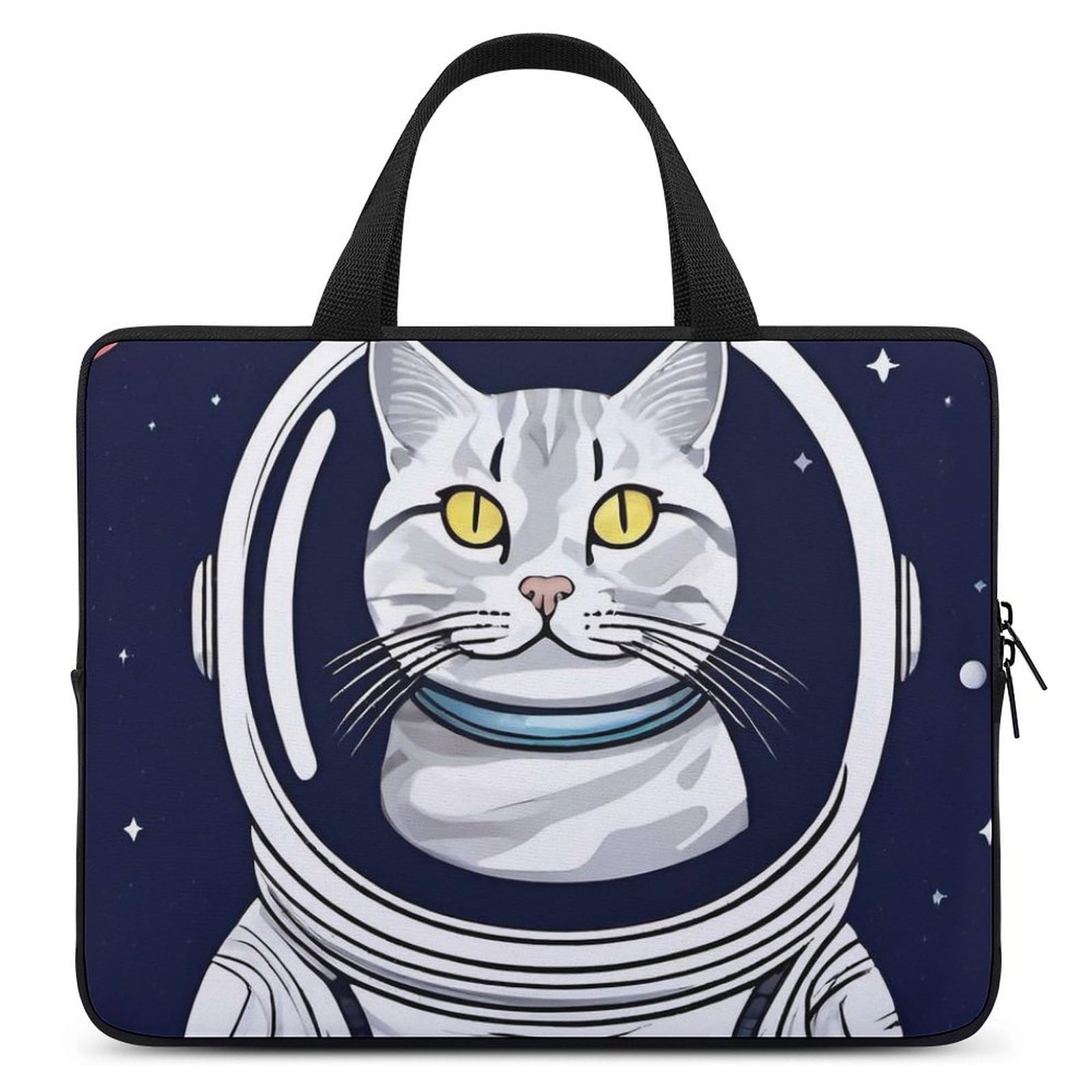 Housse ordinateur portable 10" anti-rayures étui rigide souple chat - 6