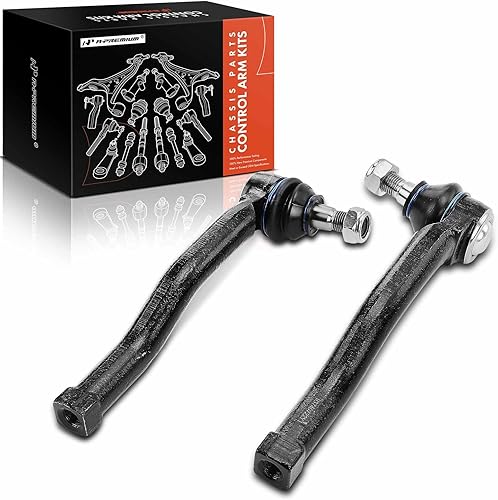 A-Premium 2 extremos de barra de acoplamiento exteriores delanteros, compatibles con Chevrolet Aveo 2004-2011, Aveo5 2006-2011, Suzuki Swift+