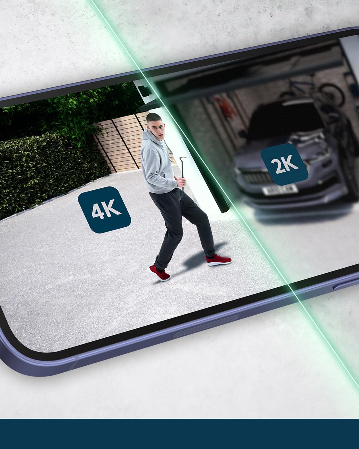 Arlo Ultra 2 Camara de Vigilancia WiFi Exterior 4K, Seguridad Interior, Sensor de Movimiento, Alarmas para Casa, Visión Nocturna Color, Prueba de Secure App Incluida, 3 Cámaras, Blancas