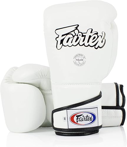 Fairtex Guantes angulares BGV6 construcción de cuero sintético de alta calidad Diseño único, pulgar bloqueado Acolchado multicapa Ideal para