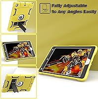 Vista 2 de CCMAO Funda para iPad de 9 generación, funda para iPad de 87 generación, iPad 10.2 202120202019 con soporte, resistente a prueba de golpes, funda