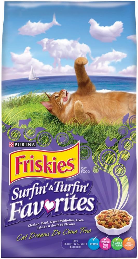 Friskies Feline Favorites Dry Cat Food