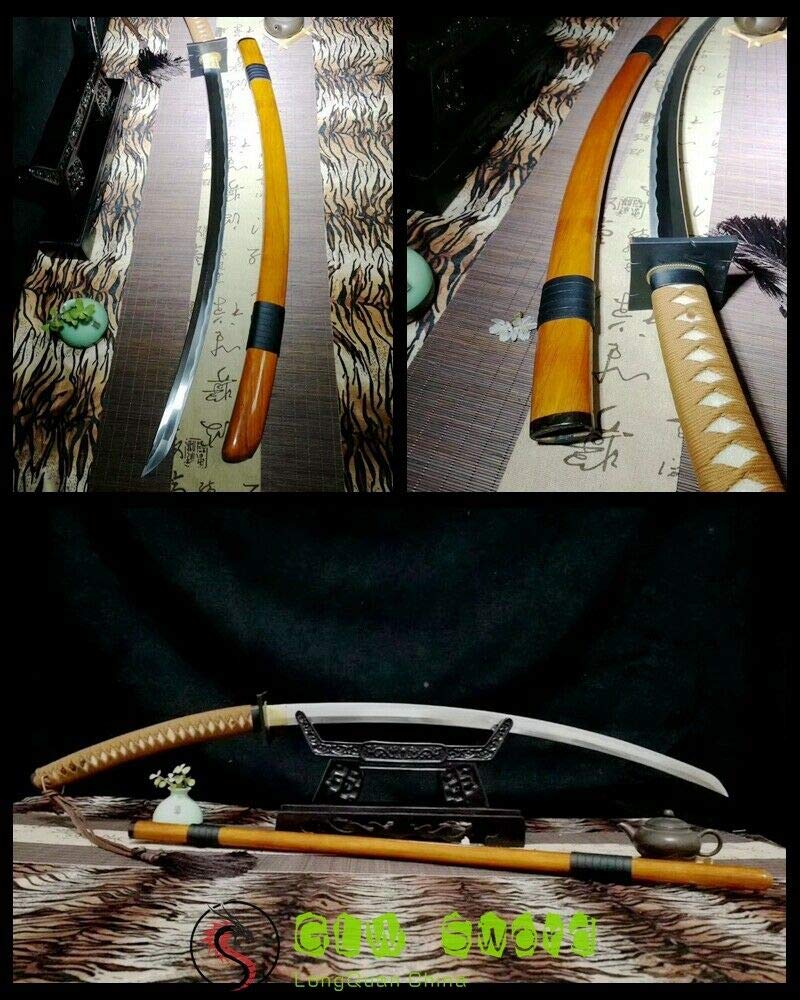 Boutique Hand Forged Super Curved Knife Samurai Sword Katana Spring Steel Sharp
