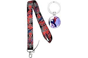 Anime Keychain Spiderman: Stylish Lanyard to Keep Your Keys Secure