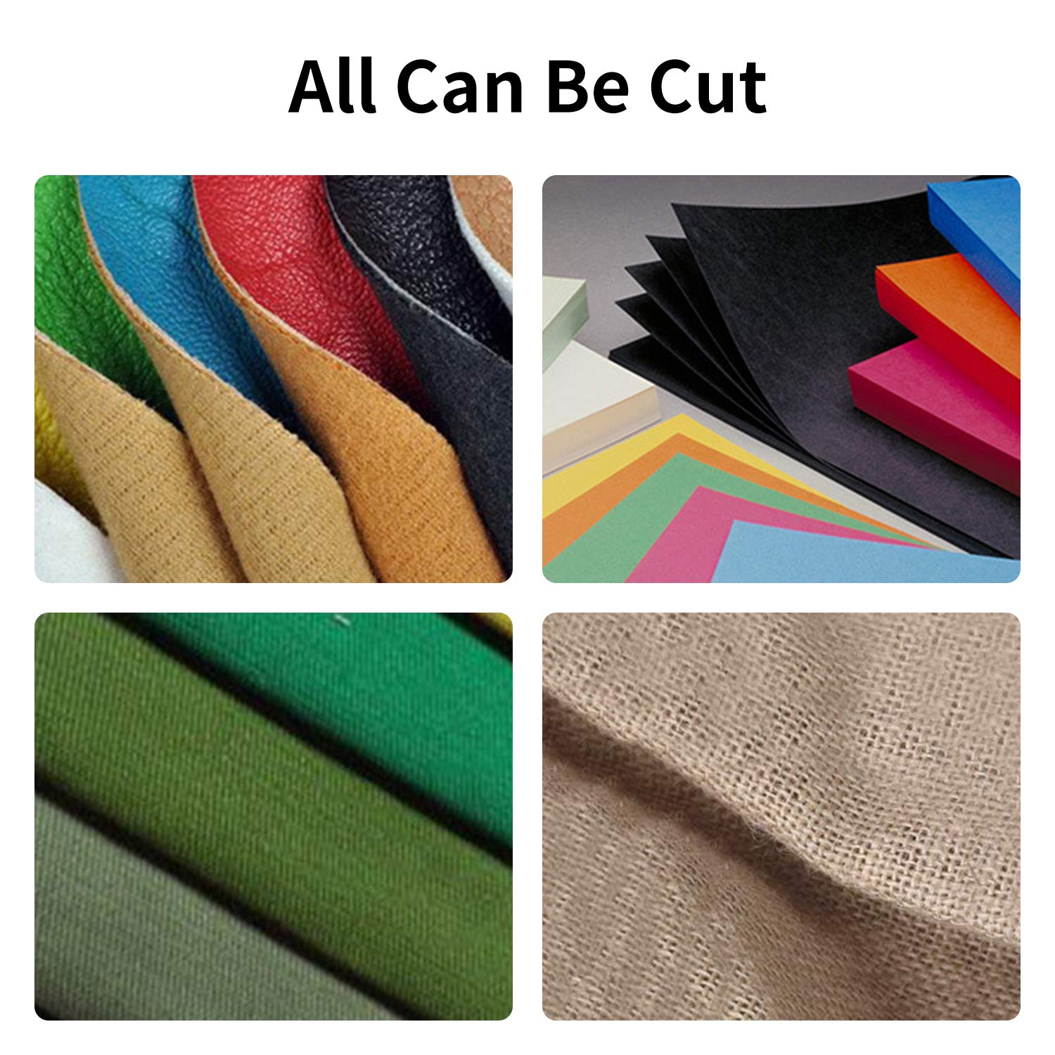 Cuchillas de corte giratorias de titanio de 60 mm, paquete de 10 cuchillas de repuesto con nitidez mejorada, ideales para acolchar, álbumes de recortes, costura, manualidades