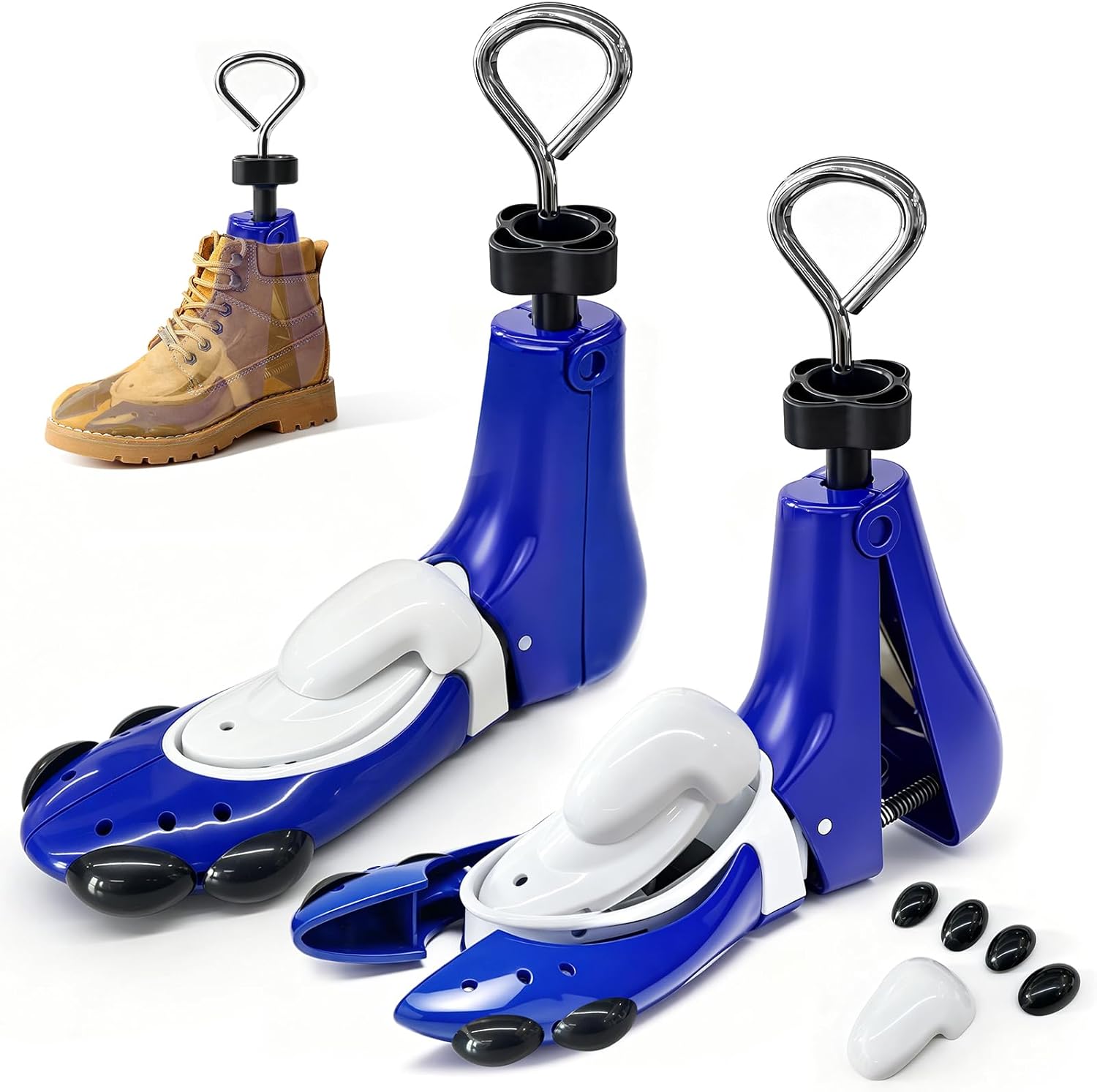 Shoe Stretcher Men Women Shoe Tree Boot Stretcher Adjustable Length & Width for Wide Feet Women Men