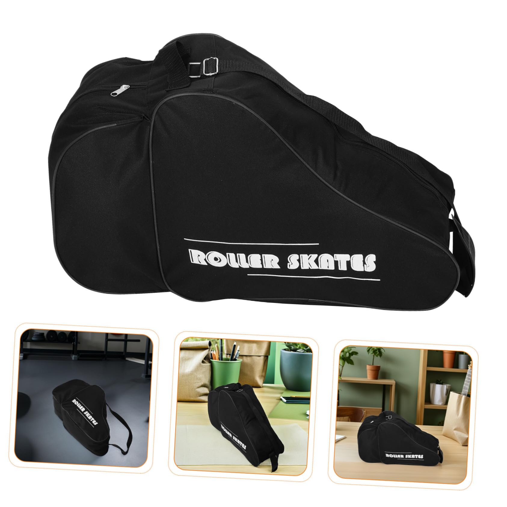 UPKOCH 2 Pezzi Borsa Per A Rotelle Zaino Borsa Per Pattinaggio Sul Ghiaccio Da Hockey Su Ghiaccio Riporre Le Scarpe Da Pattinaggio Borse Per