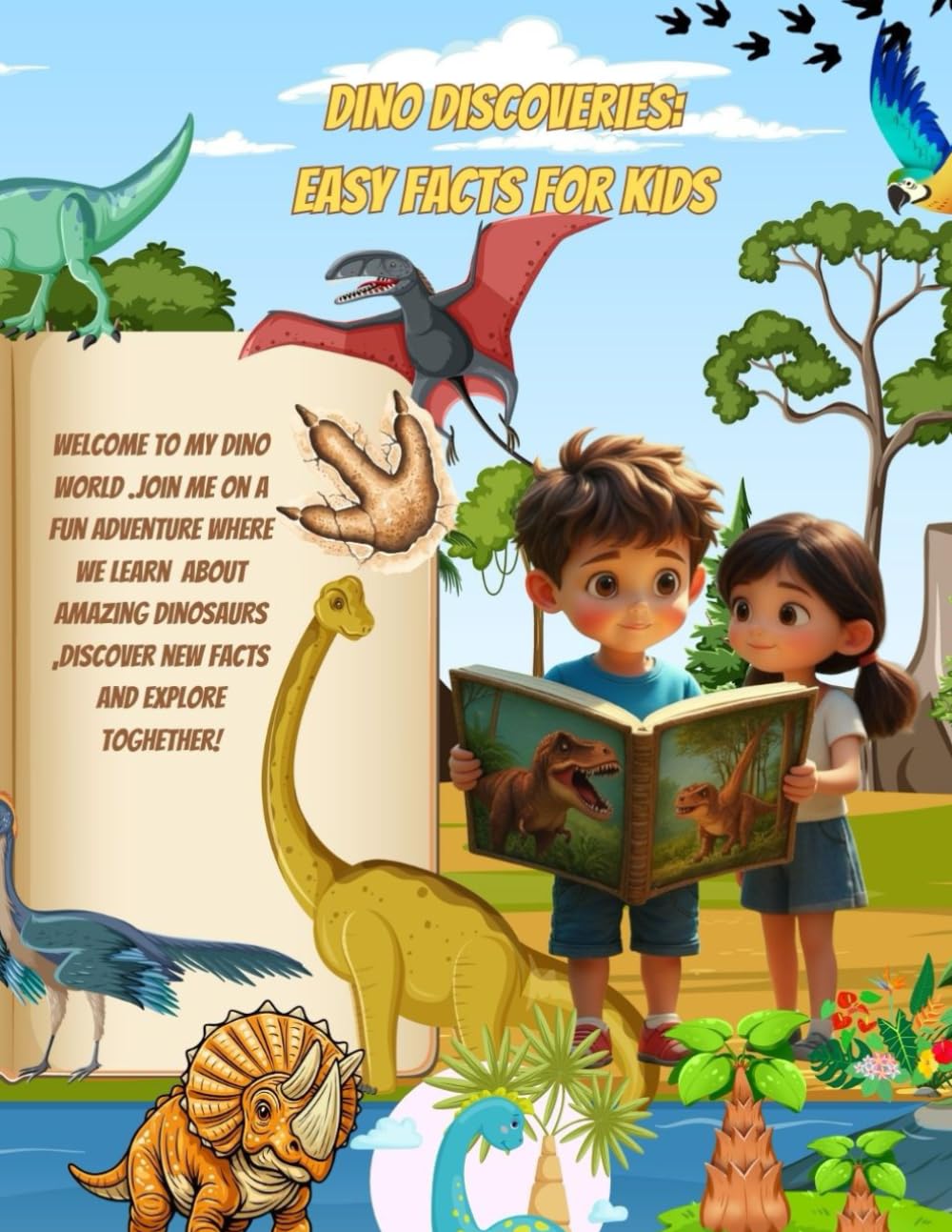 Dino Discoveries :Easy Fact for kids