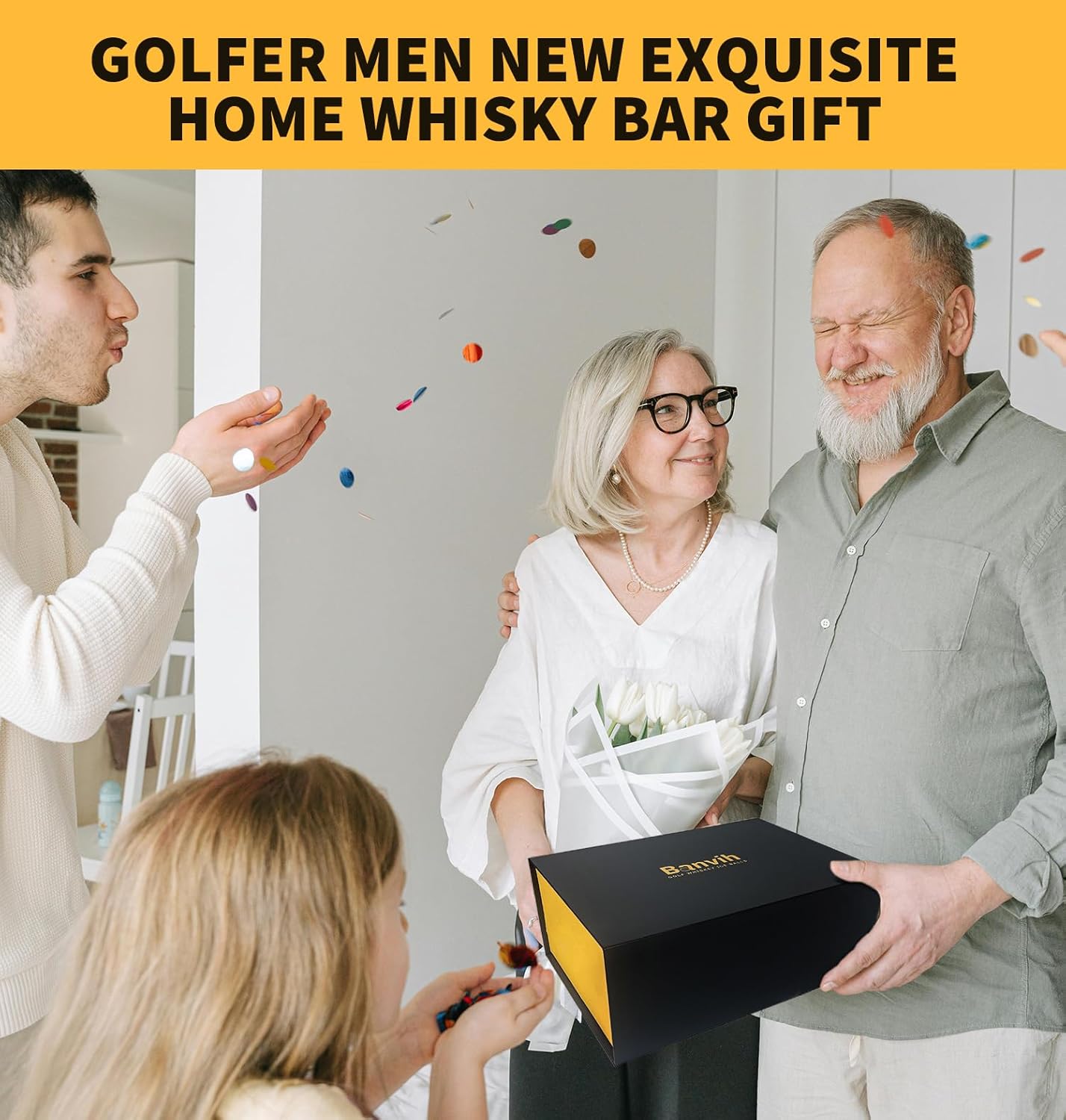 Whiskey Golf Stones Gifts Set Accessories for Men -Valentines Day Gifts for Him-Birthday Gifts for Men - Image 7