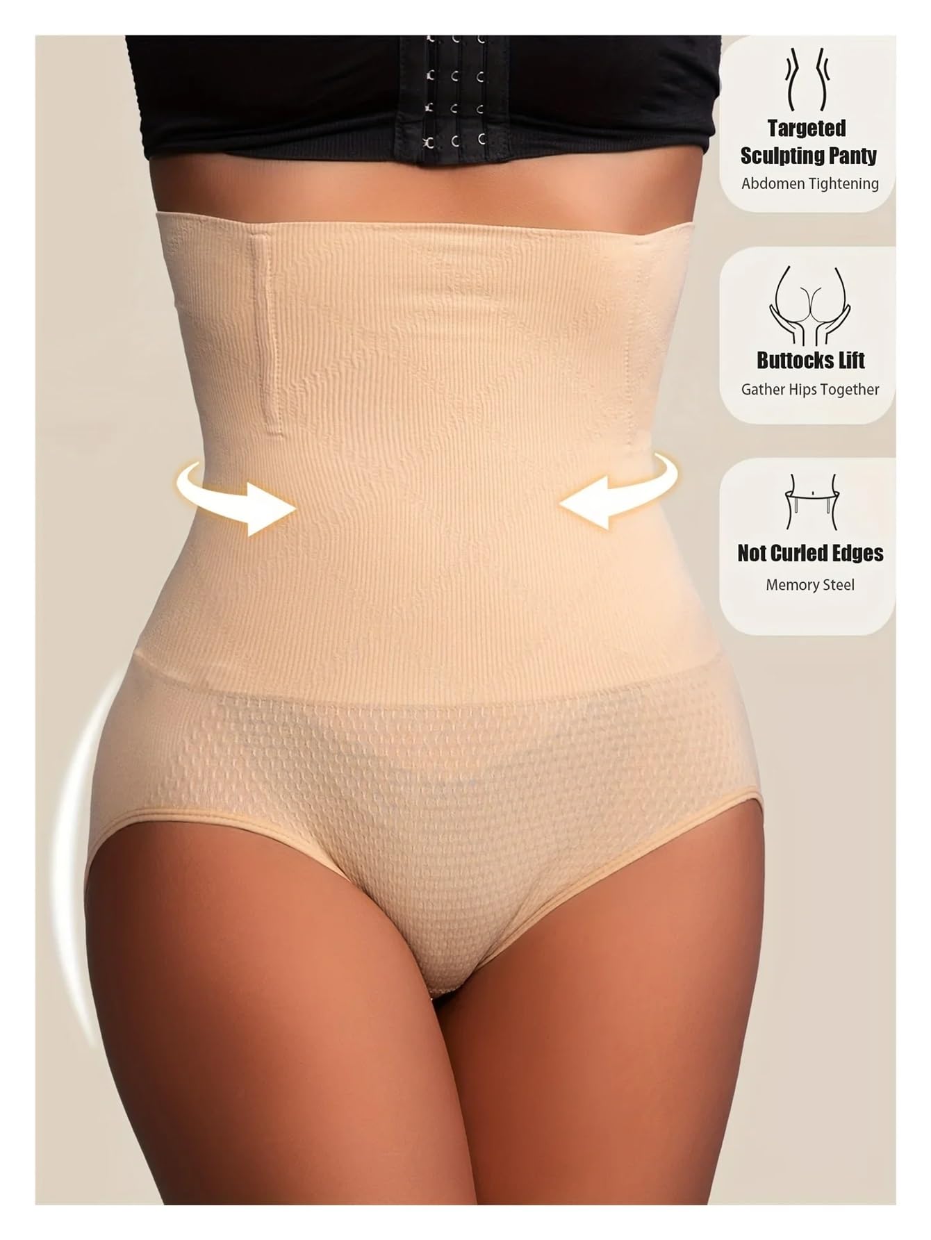Body Contenitivo Modellante Guaina Modellante Dimagrante for Donna, Modellante a Vita Alta con Controllo della Pancia e valorizzazione dei Glutei