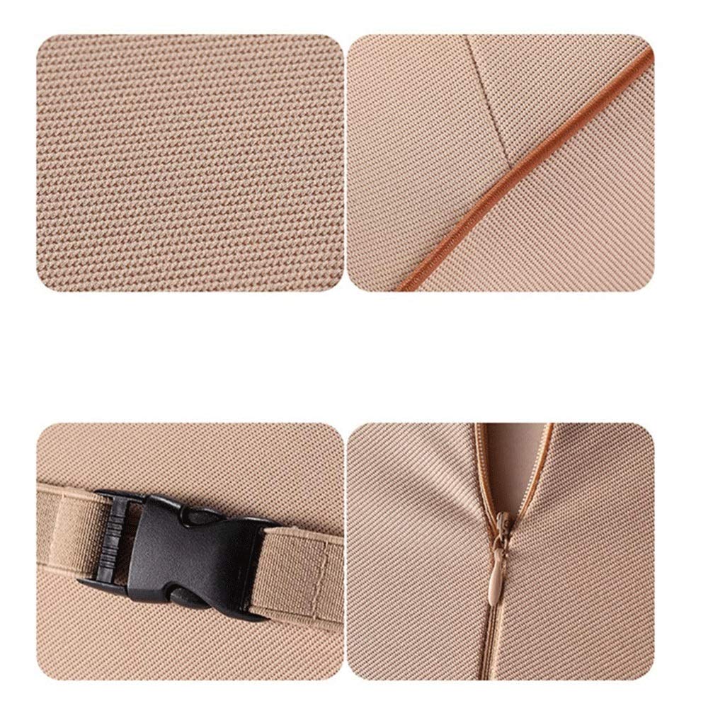 funda de asiento almohada lumbar for respetar el medio ambiente y cómodo cojín del asiento de coche almohada lumbar lumbar acolchado for la cabeza del coche reposacabezas del vehículo verano(F)
