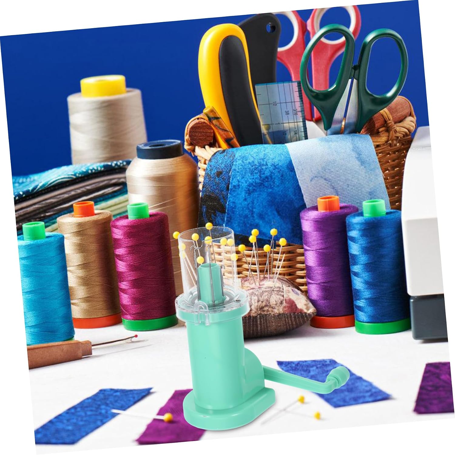 MUELODSIC Hand Operated Yarn Winder Yarn Swift Portable Knitting Tool for Home Craft Projects Efficient Cord Maker for Beginners and Advanced Users Sturdy Easy to Use