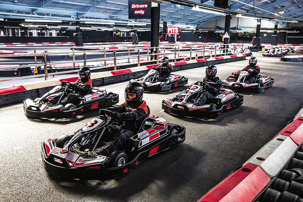 Buyagift TeamSport Go Karting Gift Experience Box for 2 - Exciting Racing Adventure, Black - Image 4