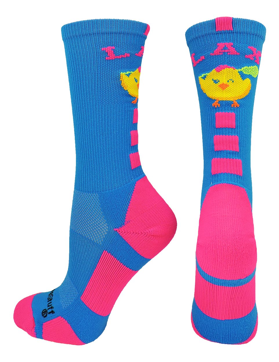 MadSportsStuffLAX Chick Lacrosse Athletic Crew Socks