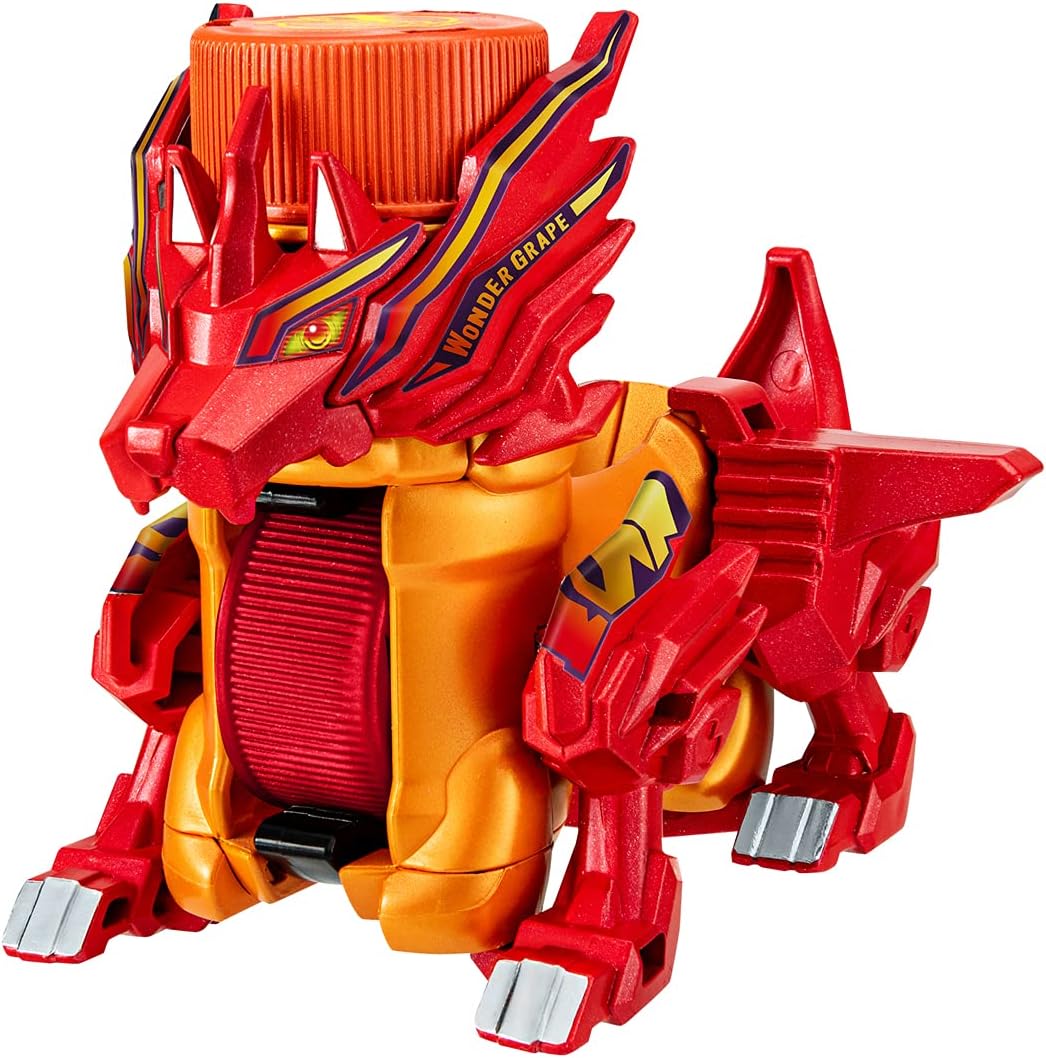 Takara Tomy Bottleman BOT-17 Wonder Grape Flame Cap Revolution - Tembakan Vertikal yang Menakjubkan!