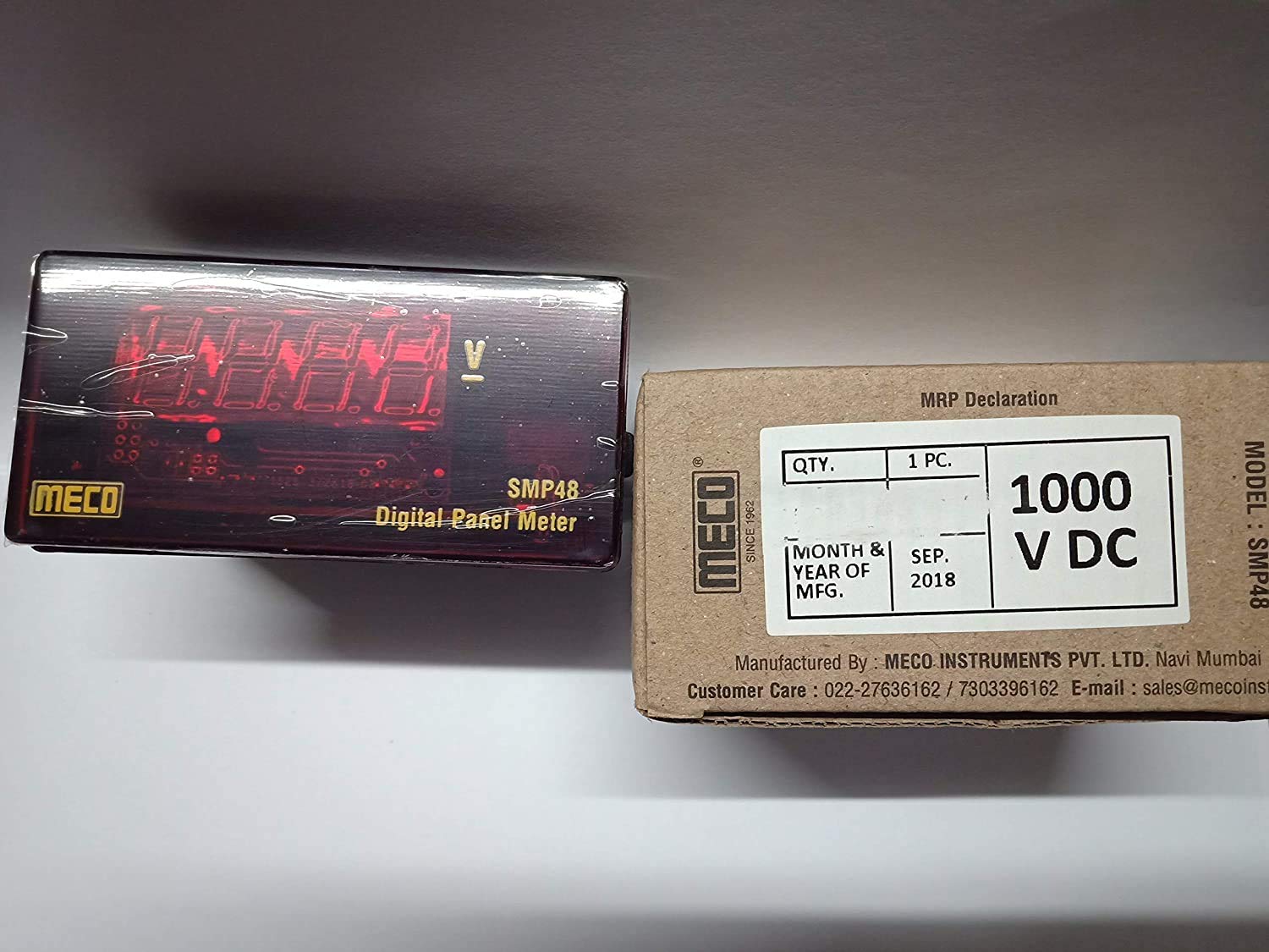 See full amazon price history chart for Meco 4 Digit Programmable Panel Meter 0-1000V Model: SMP48DC Meco 4 Digit Programmable Panel Meter 0-1000V Model: SMP48DC (B08ZKNG35P) Amazon Price History, Amazon Price Tracker
