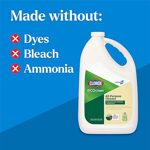 Miniatura 6 de Clorox Pro Clorox EcoClean - Recambio de limpiador multiusos, 128 onzas líquidas